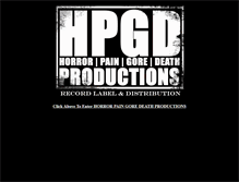 Tablet Screenshot of horrorpaingoredeath.com